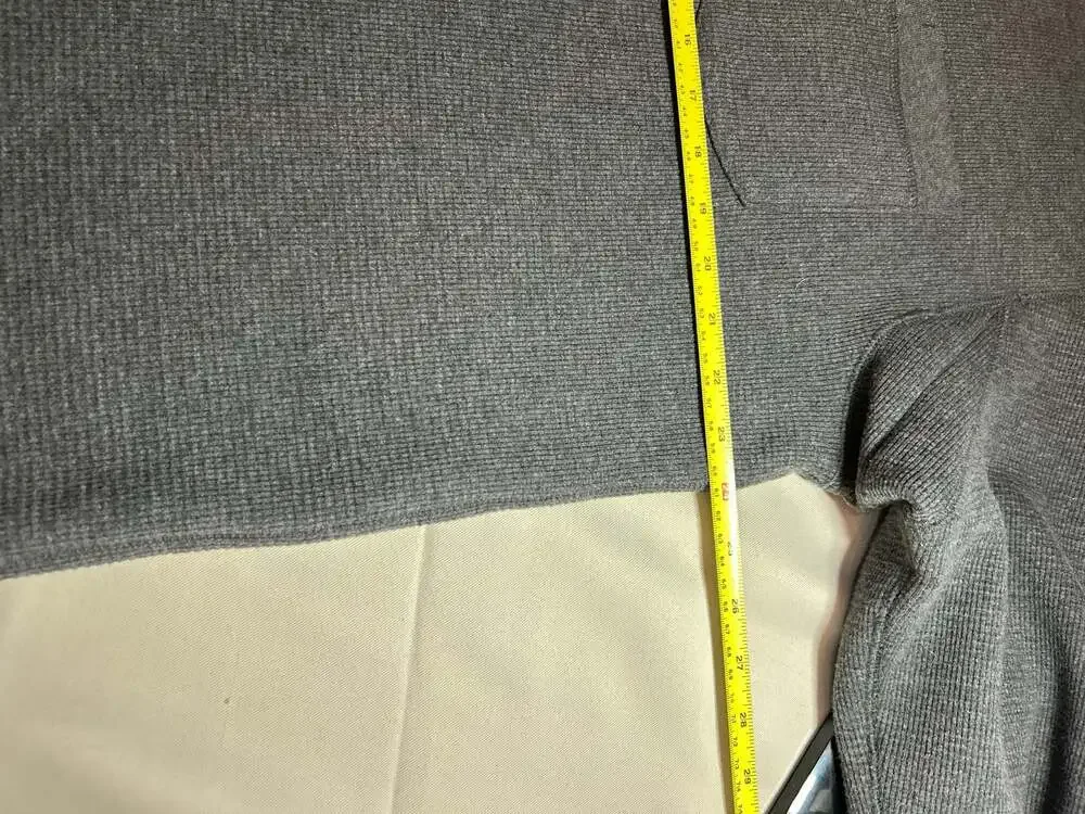 Duluth Trading Co Men's Burly Thermal Sherpa-Lined Henley, Size L - Picture 3 of 3